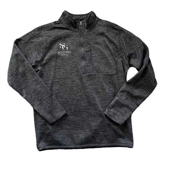 THE NORTH FACE Canyonlands 1/2 Zip Fleece Lined Shirt Gray Size Large - Picture 1 of 5